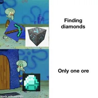 Minecraft Diamond Meme - Captions Trendy