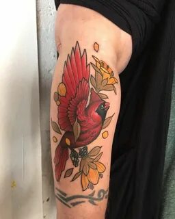 Cardinal tattoos, Tattoos, Daffodil tattoo
