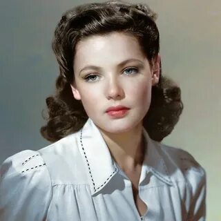 Gene Tierney is my current beauty inspiration ❤ Her more nat