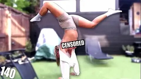 Twitch Streamer Accidental Handstand Nip slip OH BOY! #140 -