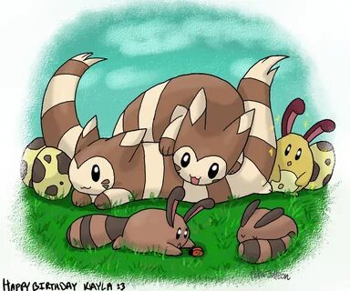 furret, sentret y sentret shiny Wild pokemon, Popular pokemo