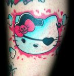 Tatuaje Hello Kitty Pupa Tattoo Granada Hello kitty tattoos,