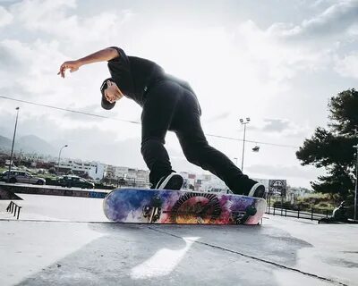 3072x768px free download HD wallpaper: man riding skateboard