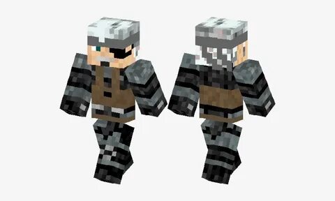 Old Snake Mgs4 - Old Snake Minecraft Skin - Free Transparent