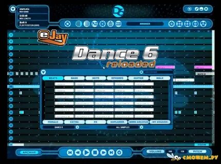 eJay Dance 6 Reloaded + Ключ " Скачать бесплатно - Сможем.Ру
