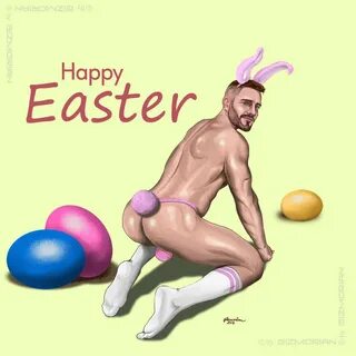men-happy-easter-by-gizmorian - Manhunt Daily