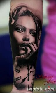 фото тату портрет женщины 16.03.2019 № 013 - photo tattoo po