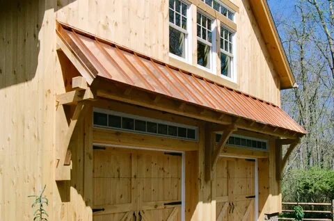 Copper Front Door Awnings