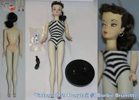 Barbie Cafe': Vintage Wednesday - Vintage 1959 Ponytail #1 B