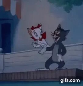 Tom Jerry GIF - Tom Jerry Love - Discover & Share GIFs
