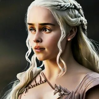 Daenerys, professional photo, 4k, ." 