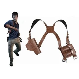 Nathan Drake Cosplay Shoulder Strap With Holster Uncharted 4