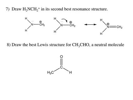 PPT - Draw the resonance structure indicated by the arrows. 