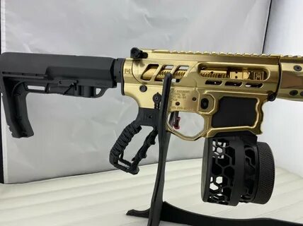 Black Rose Firearms F-1 Skeleton AR-15 Polished Gold 5.56 Ri