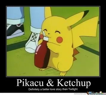 AMEN PIKA PIKA! XD Pikachu, Pokemon, Pikachu ketchup