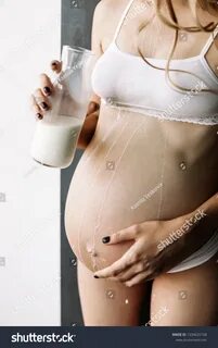 Pregnant Milking.