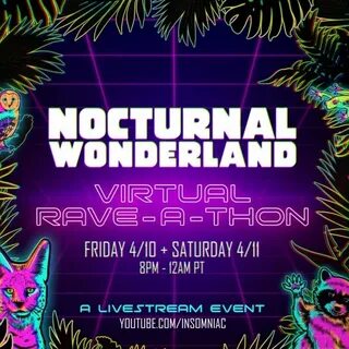 Stream Ship Wrek @ Nocturnal Wonderland Virtual Rave-A-Thon 