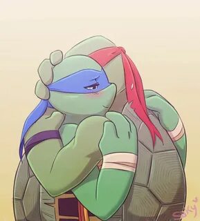 Pin en Tmnt Leo x Raph