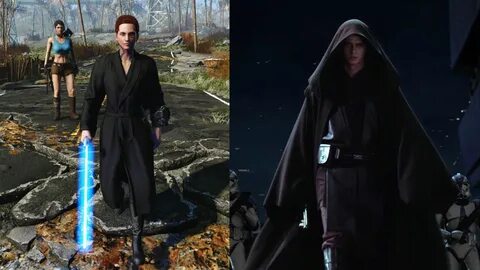 Jedi Robes (Bathrobe replacer) 服 - Fallout4 Mod デ-タ ベ-ス MOD 