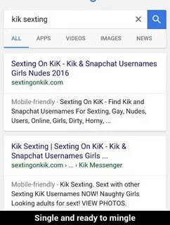Kik accounts for sexting 💖 Snapchat, Kik, and 6 More Iffy Me