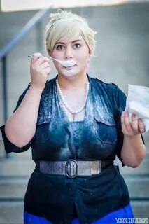 here's a great pam cosplay by Nana bear! Curvy cosplay, Funn