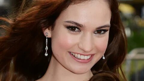 Lily James Smiling Wallpapers - Wallpaper Cave