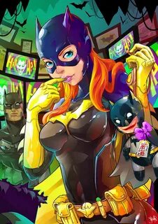 Surprise, Batsy!! by 13wishes on deviantART Batgirl, Batman 
