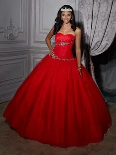 Red Quinceanera Dresses Picture Collection DressedUpGirl.com