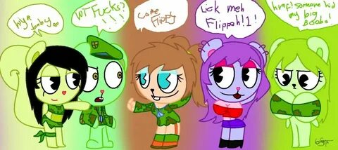 Flippy sue cringe art 1# Happy Tree Friends Amino