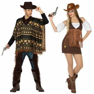 Déguisements Cowboys Farwest Costumes de couples, Costume de