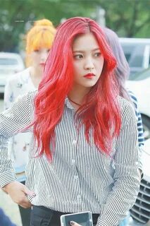 Pin by Angela Cristine on -:*♡ ◟ red velvet Red hair kpop, R