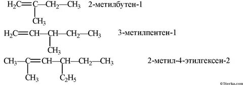 2. Напишите структурные формулы соединений: а) 2-метилбутен-