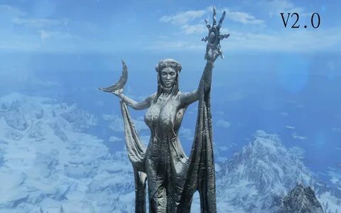 Skyrim - статуи / Stunning Statues of Skyrim