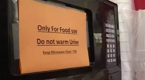 Florida gas station owner’s microwave sign: 'Do not warm uri