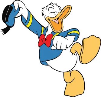 Donald Duck Clipart Cross Arm - Sticker Donald Duck - Png Do