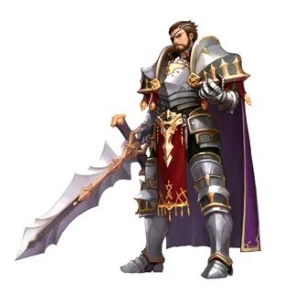 Male Human Paladin Knight - Pathfinder PFRPG DND D&D 3.5 5th