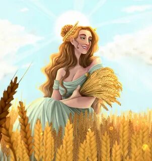 ArtStation - Demeter: Goddess of the Harvest