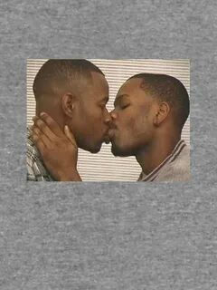 "Two Black Men Kissing Meme" Lightweight Hoodie by Jridge98 