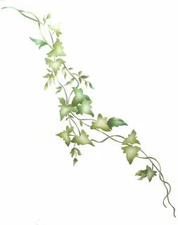 v12 - walltowallstencils.com Flower drawing, Vine drawing, F