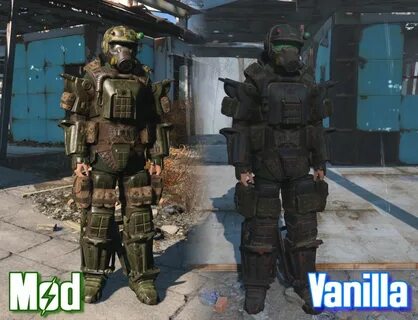 P42 Frogskin Marine Armor 防 具-ア-マ- - Fallout4 Mod デ-タ ベ-ス MO