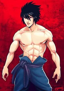 Shirtless Ninja: Uchiha Sasuke by goyong on DeviantArt
