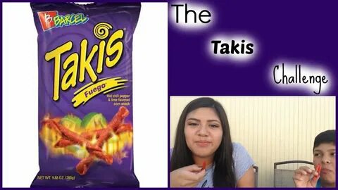 the takis challenge - YouTube