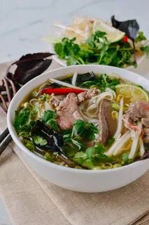 How To Make Pho Soup Base Vietnamese Pho Noodle Soup 085