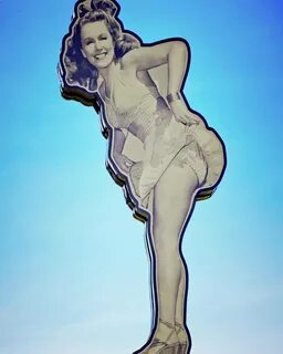 Pin Up Girl Rita Hayworth Poster by Linda Unger Fine Art Ame