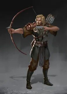 The archer, shuqi Dang on ArtStation at https://www.artstati