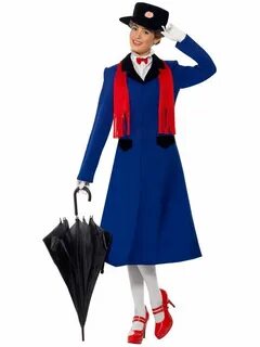 Mary Poppins Adult Costume halloween in 2019 Mary poppins ad