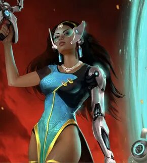 Ars Fantasio Portfolio - Symmetra - after Dan DosSantos