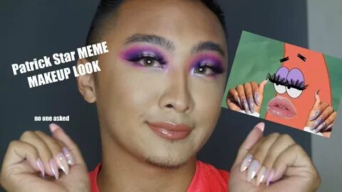 HOW TO Patrick Star Baddie meme MAKEUP - YouTube