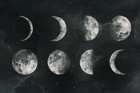 Фазы Луны - 61 фото