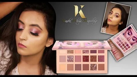 OMG!!! HUDA BEAUTY NEW NUDE PALLETE - YouTube